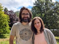 Photos d'Alexandra et Thomas, propriétaires des lieux